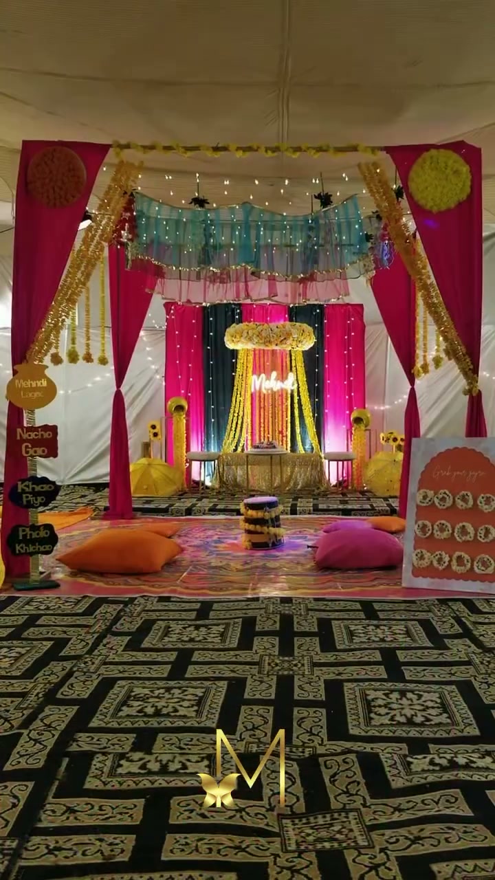 Mayun & mehndi — event by Momentus